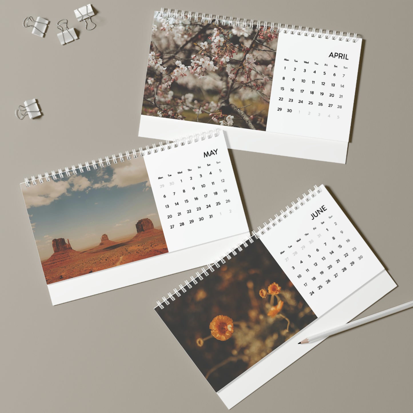 PRBPHOTO - 2024 DESK CALENDAR