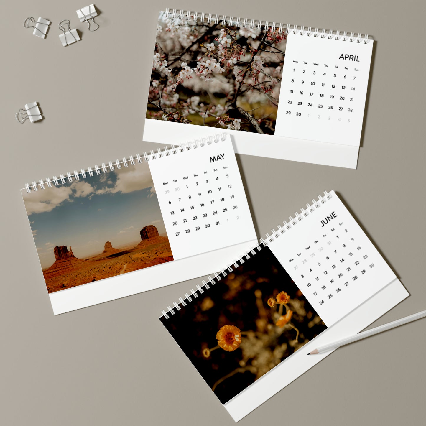 PRBPHOTO - 2024 DESK CALENDAR