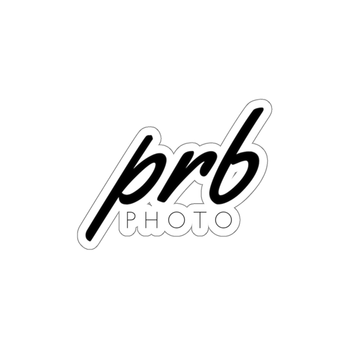 PRBPHOTO - LOGO OUTLINE STICKER