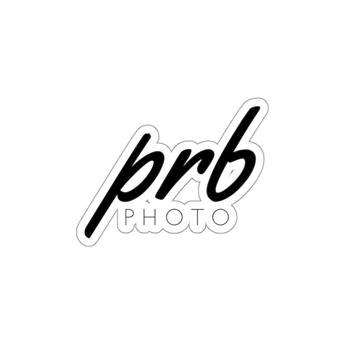 PRBPHOTO - LOGO OUTLINE STICKER