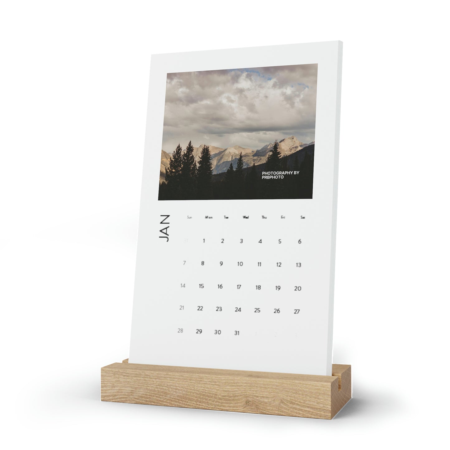 PRBPHOTO - 2024 VERTICAL DESK CALENDER