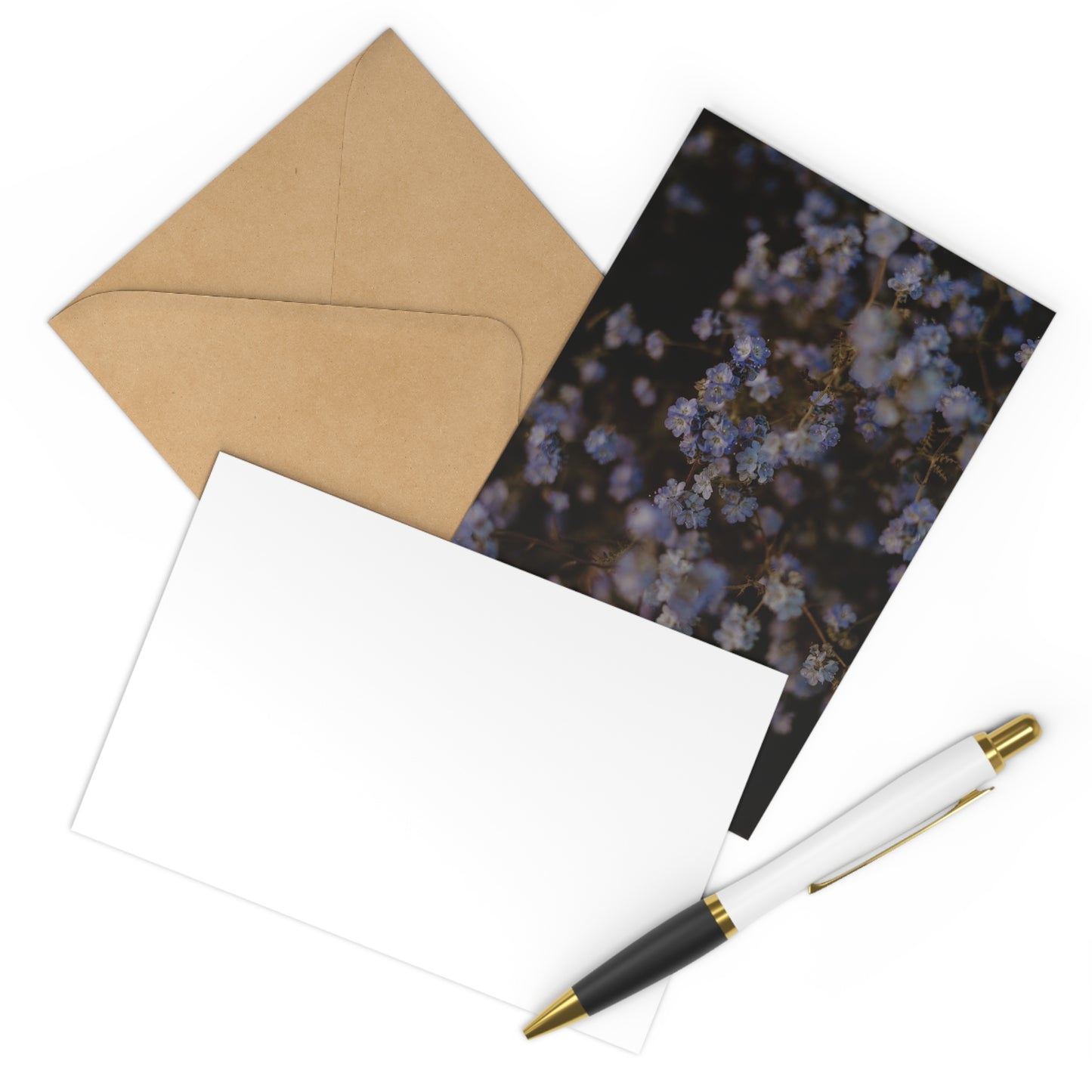 POSTCARDS - BLUE FLORALS